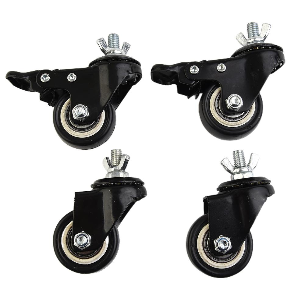 Electric Heater Pulley Bracket with 2pcs Casters Stand Designed for Hydroelectric Radiator Mobility and Stability