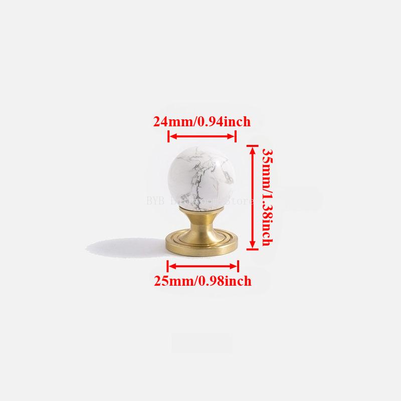 Nordic Art Handle/Natural Crystal +Brass Cabinet Handle and Knob T Bar Bedroom Door Handle Drawer Knobs for Furniture Hardware