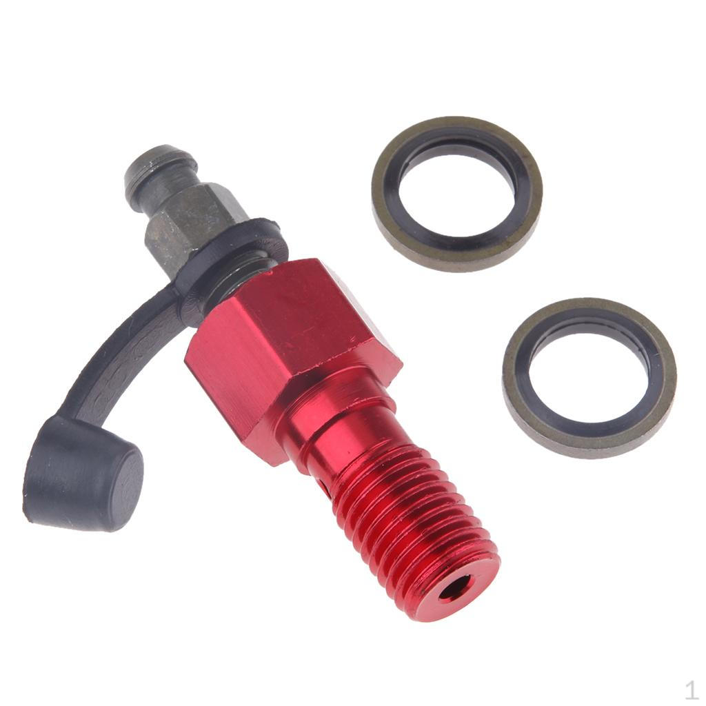 

Цилиндр тормозного суппорта 10 мм 1,25 мм Прокачной винт типа «банджо» для красный