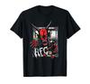 Stranger Things Hellfire Club Red Demon Distressed Portrait T-Shirt