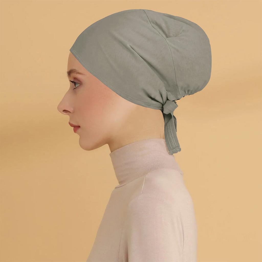 Women's Strap Headband Base Hat Thin Solid Color Versatile Headband Hat