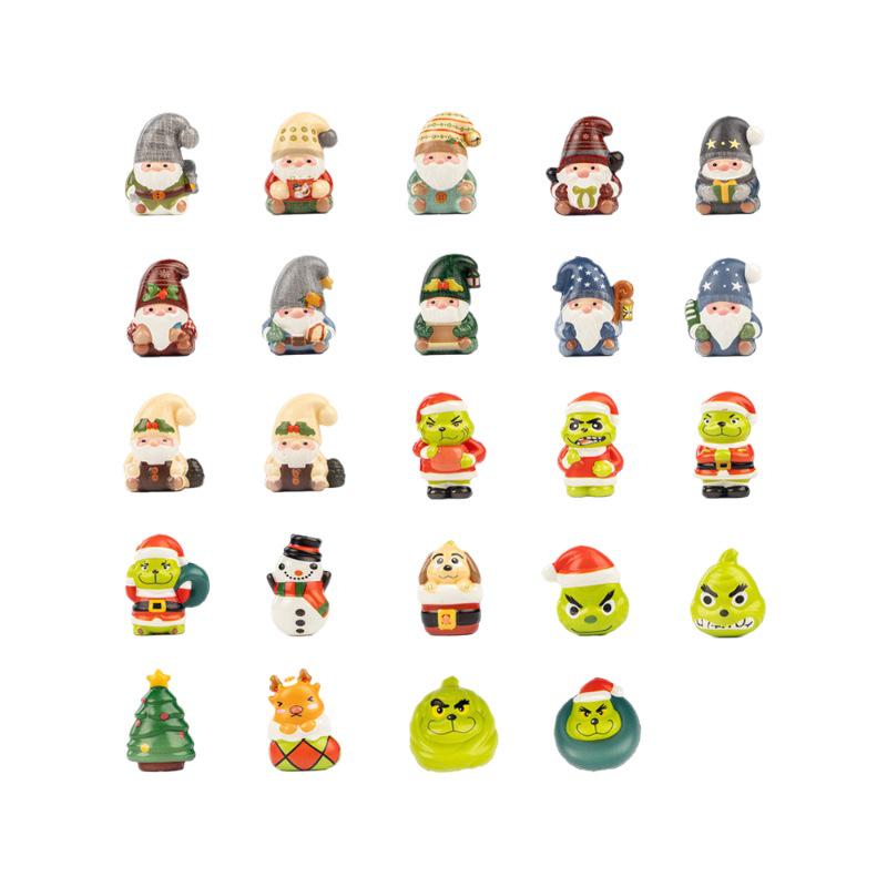 PU Slow Rebound Egg Doll Stress Relief Keychain Toy
