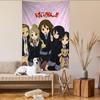 Anime KON KON Cartoon Wandkleed Wanddecoratie Huishoudelijke Woondecoratie