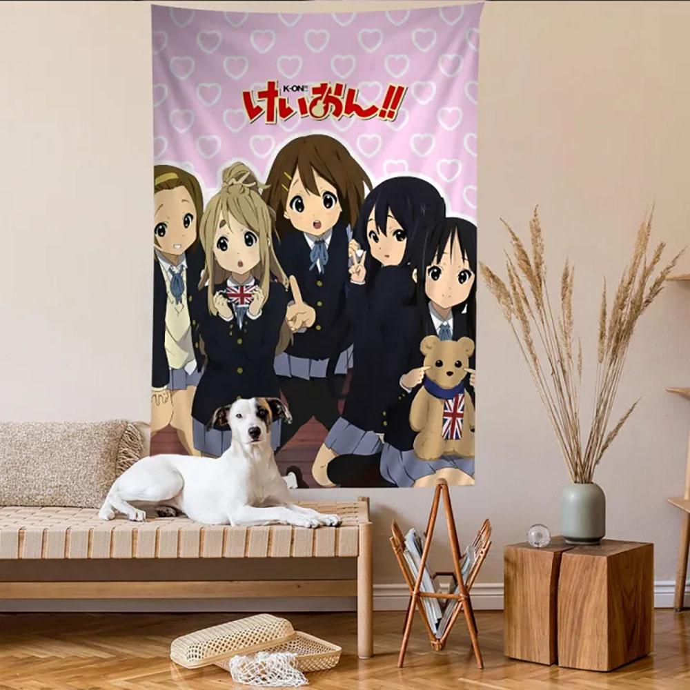 Anime KON KON Cartoon Wandkleed Wanddecoratie Huishoudelijke Woondecoratie