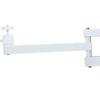 Wall Mount Bracket Stand Metal Heavy Duty Adjustable Device Holder with 1/4" Ball Head for Home