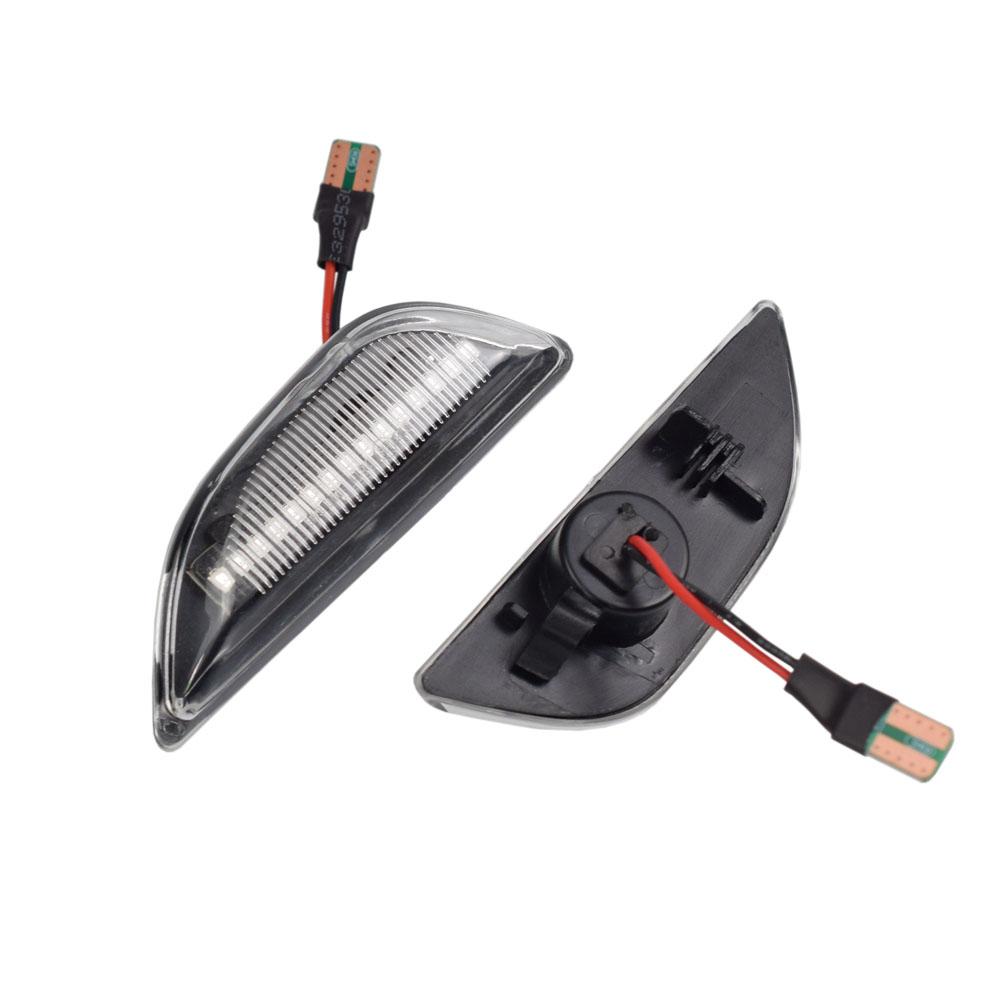 Sequential Flashing LED Turn Signal Side Marker Light Dynamic Blinker For Opel Mokka X Chevrolet Trax Buick Encore 2013-