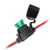 Car Fuse Holder Waterproof Mini Blade Adapter Splash-proof Box for 12V 30A in Line Cutoff Switch Socket Damp Proof Fuse Socket Fuse Holders1