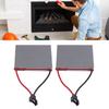 Fireplace Fan Power Generation Sheet Replacement Stove Fan Power Generation Sheet with Storage Box for Repair