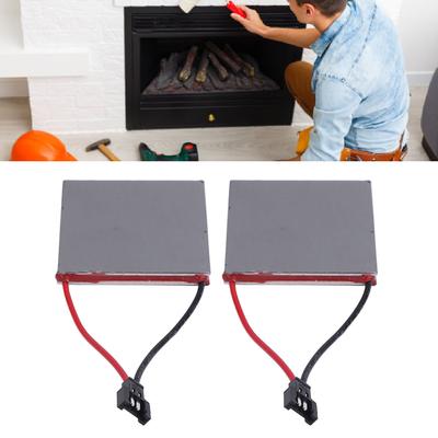 Fireplace Fan Power Generation Sheet Replacement Stove Fan Power Generation Sheet with Storage Box for Repair
