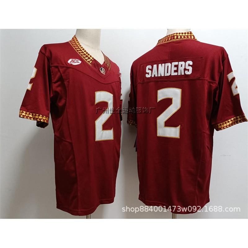 Seminole Football Jersey Retro Embroidered College Style Training Uniform Men Rugby Sports