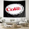 Stay Crisp Coke Tapestry, Unique Design Tapestry, Wall Decor for Bedroom,Livingroom, Playroom,Heartwarming Fan Holiday Gifts