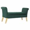 DKD Home Decor-Stool DKD Home Decor 8424001795512 Natural Wood Polyester Green (130 X 44 X 69cm)