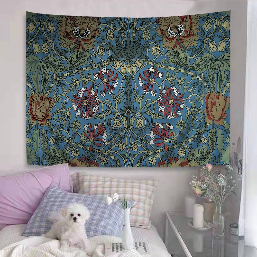 William Morris Wandteppich Kunst Druck Kunst Science Fiction Zimmer Heimdekor Heimdekor