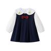 Girls' Spring Autumn Two-Piece Dress Set