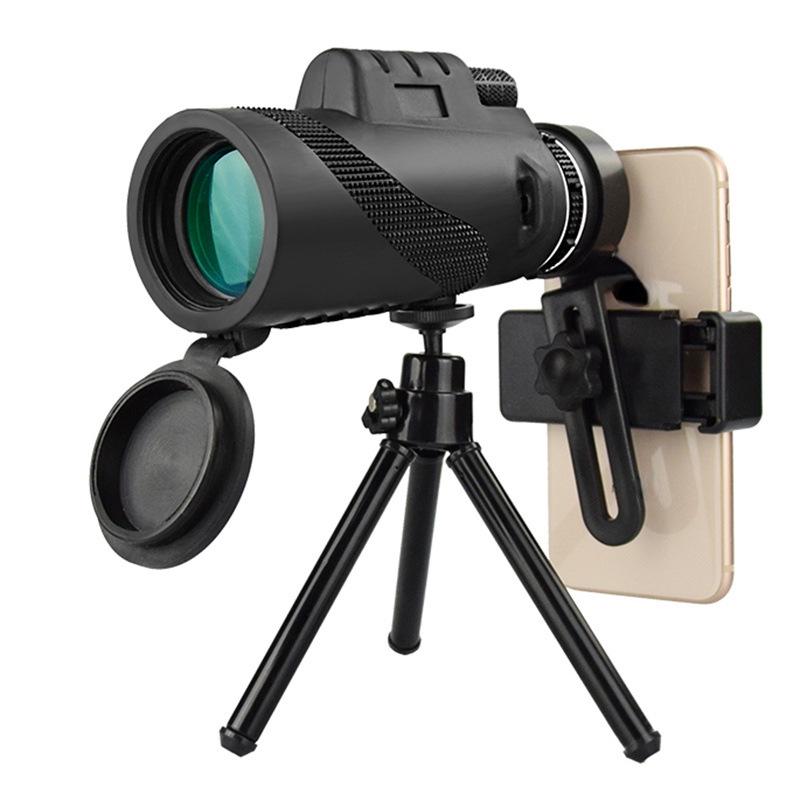 High-Definition Portable Monocular Telescope for Outdoor Hunting & Camping
