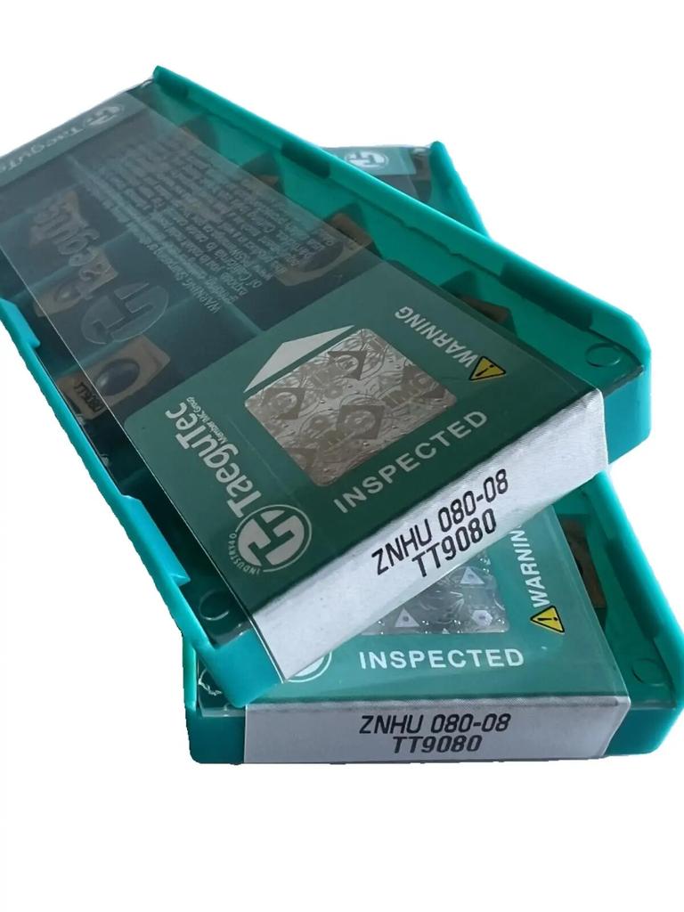 TaeguTec / ZNHU080-08 TT9080 /Original Genuine CNC Alloy Blade 10 PCS