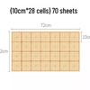 Papier de riz à 28 cases pour la pratique de la calligraphie - Papier spécial pour la calligraphie au pinceau
