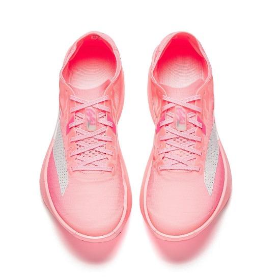 Anta C202 G9 2nd Generation Comfortable Running Shoes Women Sneakers Pink White 122545573-4