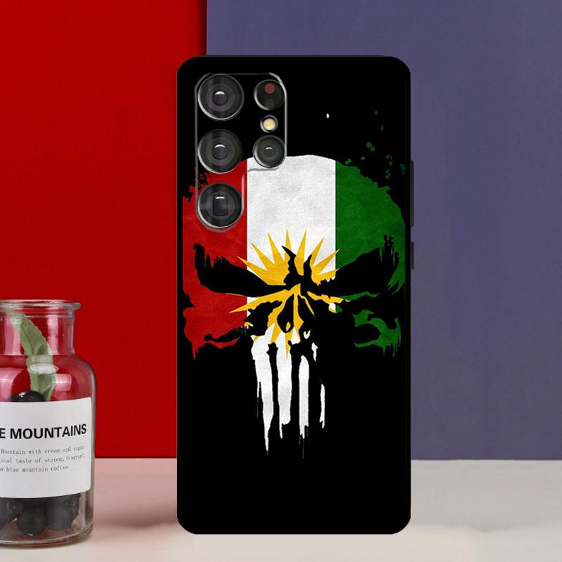 Kurdistan Flag Back Cover For Samsung Galaxy S20 FE S21 FE S22 S23 Ultra Note 20 10 S8 S9 S10 Plus Case