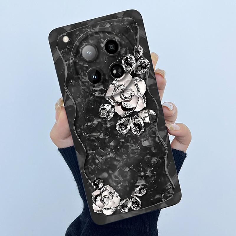 For Infinix Zero 40 4G 5G Phone Case X6861 X6860 Cover Fashion Simplicity Oil Painting Floral Soft Silicone Shell Zero40 Fundas