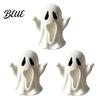 Festival Atmosphere Ornament 3D Printed Ghost Figurine Spooky Small Statue Halloween Decorative Figurines Cute Desktop Decoration for Party Tabletop