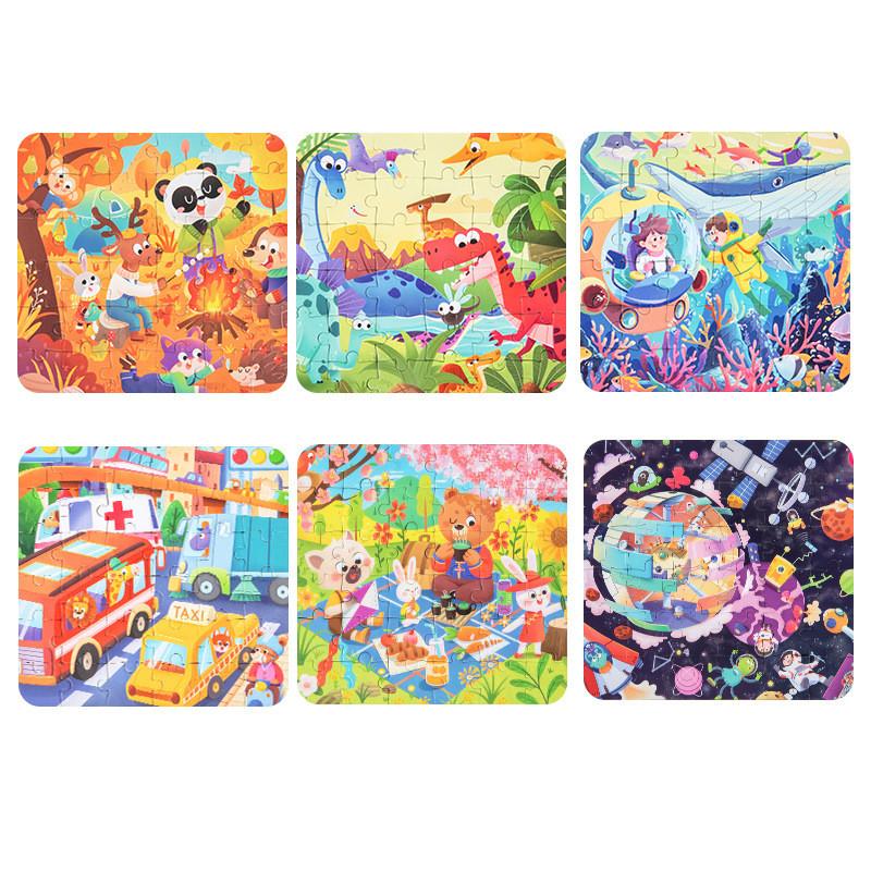 Childrens Puzzles For Early Education With Colorful Scenes For Ages 3 To 6
