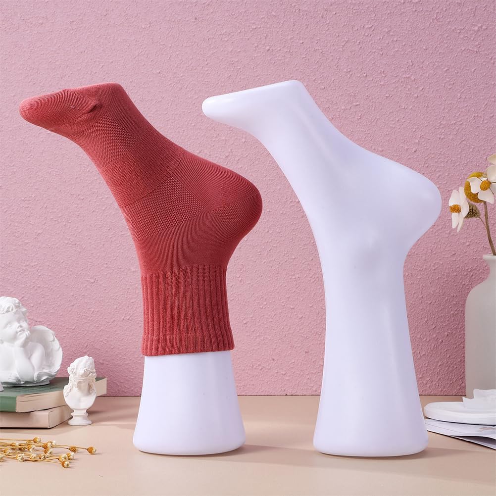 Gatuida Fake Feet Model: Foot Mannequin Leg Foot Sock Display Mold Foot Model Stand Jewelry Mannequin Display for Home Shop Feet Mannequin