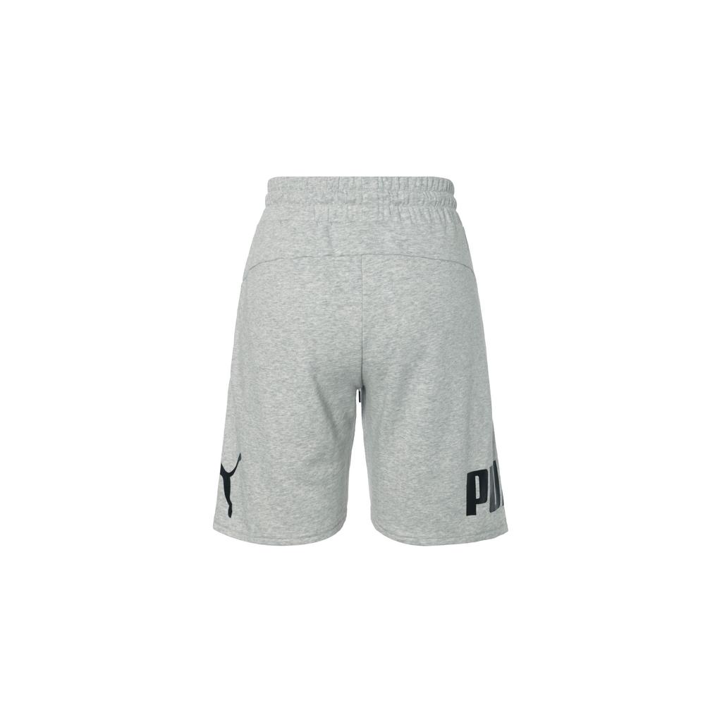 Puma Calções Casuais Respiráveis com Estampa de Renda SS24 Calções Masculinos Cinza Claro Mesclado 683443-04