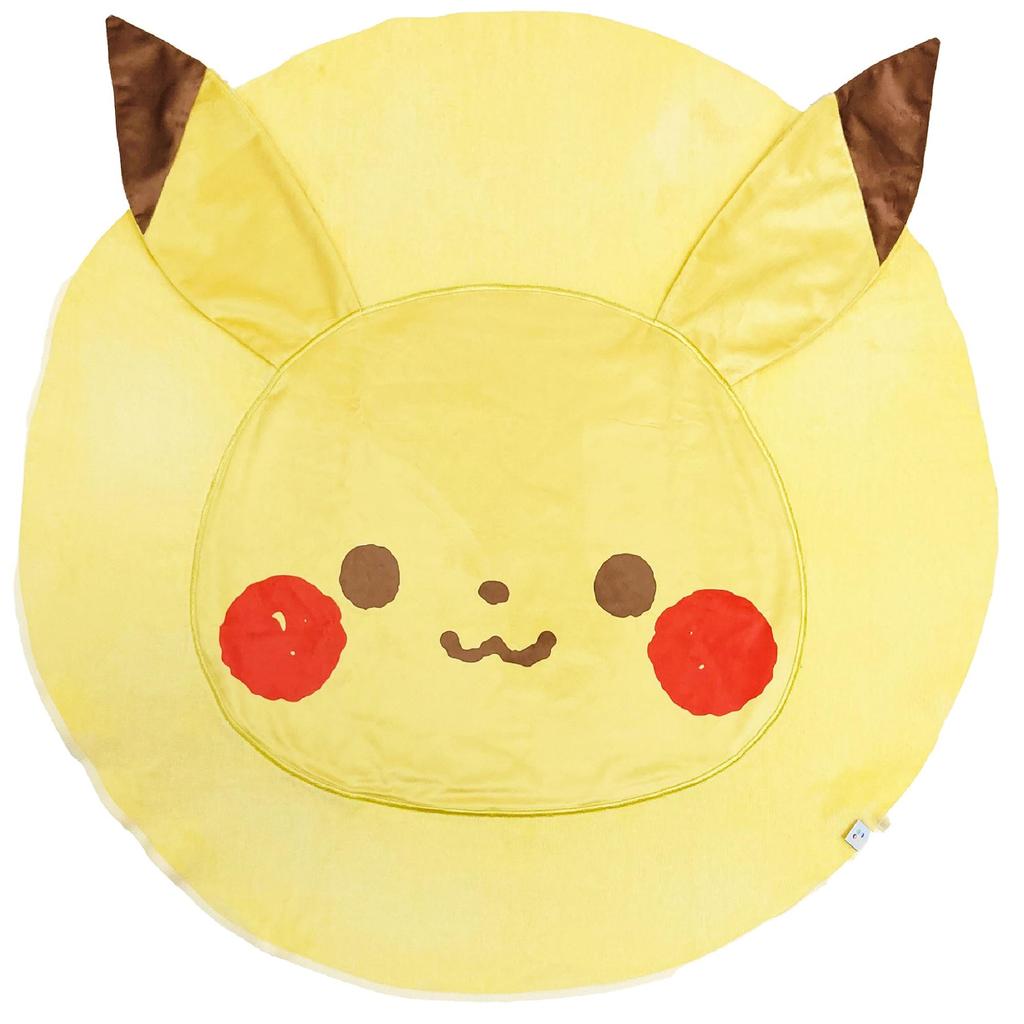 MORIPiLO Morishita Monpoke Baby Towel Blanket Pokemon Pikachu 85x85cm Nap Blanket Lap Cover Pokemon Character Goods Yellow 4621274