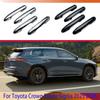 For Toyota Crown Estate Signia 2025 2026 Car Accessories ABS Chrome Door Handle Cover With Smart Key Hole Catch Cap Trim Molding