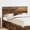 Headboard with Reclaimed Wood Look 150 cm Engineered Wood