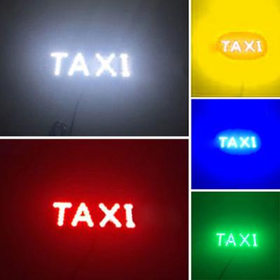Araba Oto Parçaları Göstergesi Kabin Lambası Taksi Araba Emme Burcu Işığı Ön Cam Sigara LED Çakmak