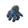 Articulated Octopus Figurine Movable Joints Collectible Craft Decorative Sculpture with Detailed Patterns and Realistic Eyes for Display or Play