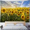 Home Wall Decoration Tapestry Sunflower Field Background Office Living Room Tapestry