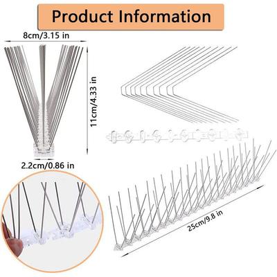Capac Deterent Spikes pentru Păsări de Înaltă Calitate 1/4/12 buc Adaptor Accesoriu
