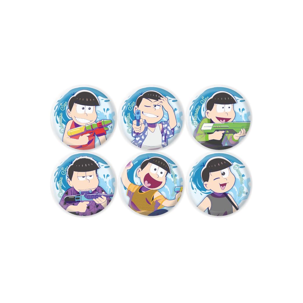 Осомацу-сан 01 Версия Фестиваля Воды. [Оригинальная иллюстрация] Полный набор значков (Коробка из 6 шт.)