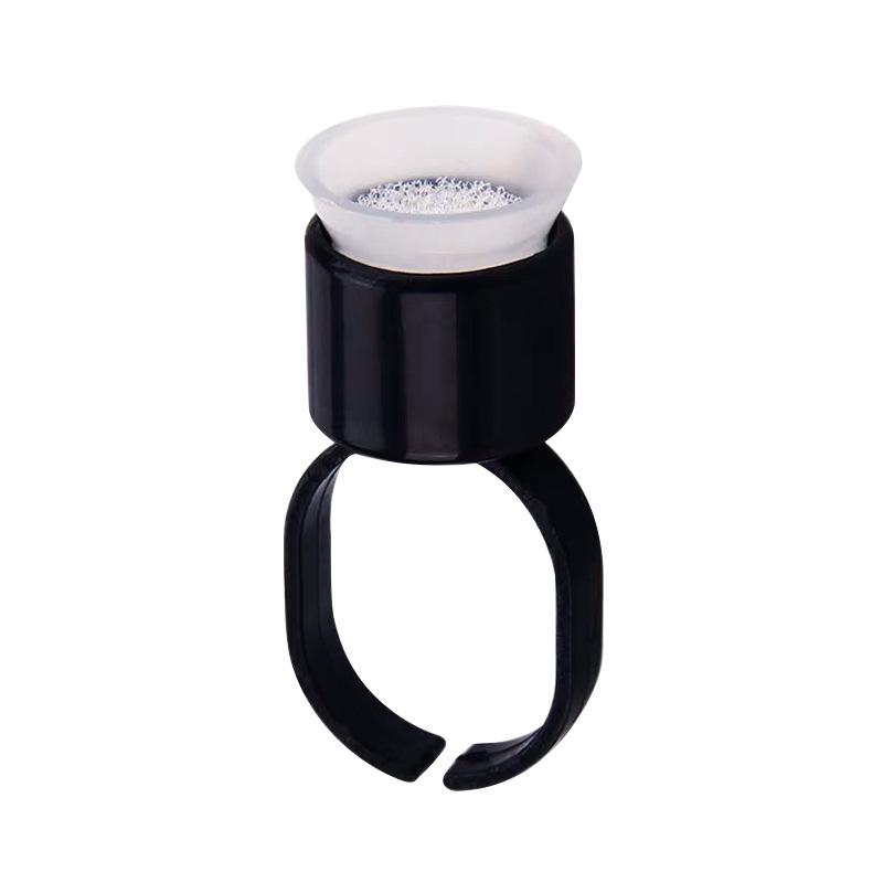 Color Embroidery Sponge Ring Cup for Lotion and Finger Support
