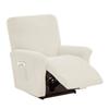 Waterproof Polar Fleece Recliner Cover Elastic Solid Color Recliner Cover Armchair Cover Split All Inclusive Lazy Chair Cover