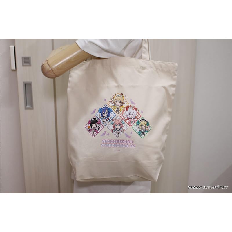 Senki Zesshou Symphogear XV Petit Choco Canvas Tote Bag Little Devil Waitress