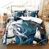 Black Rock Shooter Anime 3D Duvet Cover Bedding Set Polyester Pillowcases Quilt Cover Home Decor For Teens Gift Twin King Queen