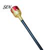 Gold Cane for Role Play Scepter Wand, Royal King/Queen Costume Accessory, Medieval Halloween Accessory Princess Cosplay Wands Play, Dress Up
