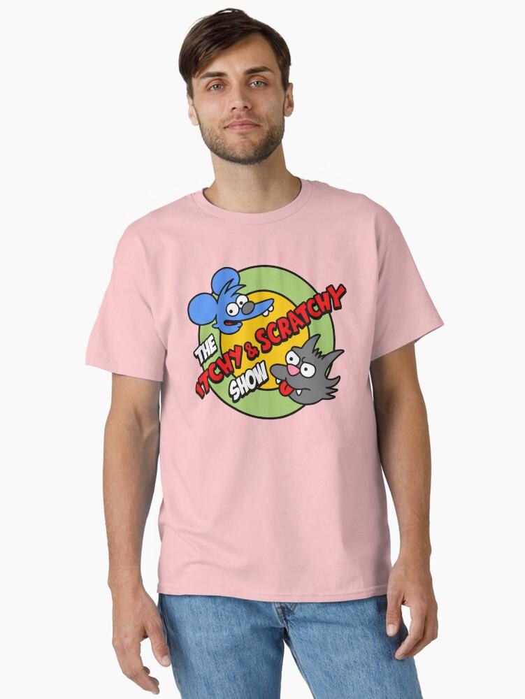 Tom & Jerry The Itchy & Scratchy Show Classic T-Shirt