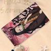 Demon Slayer Nezuko Kamado Cartoon Microfiber Printed Beach Towel Mountain Climbing Yoga Beach Swimming Running Absorbent Towel