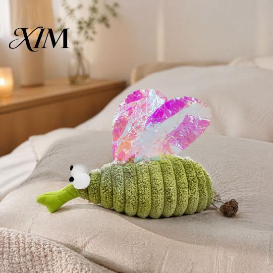 Pet Supplies for Cats Crinkle Mosquito Cat Toy with Catnip, Gall Fruit Chew Toys Indoor Exercise Toy, Soft Plush Insect Stuffed Kittens Catnip Filled