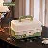 Lockable Storage Box for Home & Valuables, Portable Privacy Document Box for Students and Cars