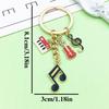 3D Acrylic Headphone Keychain - Cute & Stylish Backpack Charm, Perfect Gift for Friends