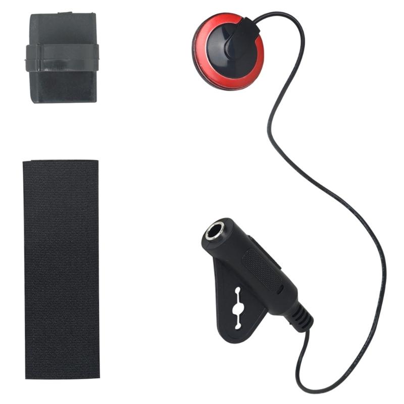 Пьезоэлектрический гитарный звукосниматель 6,35 мм Пьезоэлектрический звукосниматель Тюнер для гитар 1