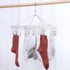 Clothes Hanger 20 Clips Stainless Steel Fasteners Clothes Drying Rack Hanger