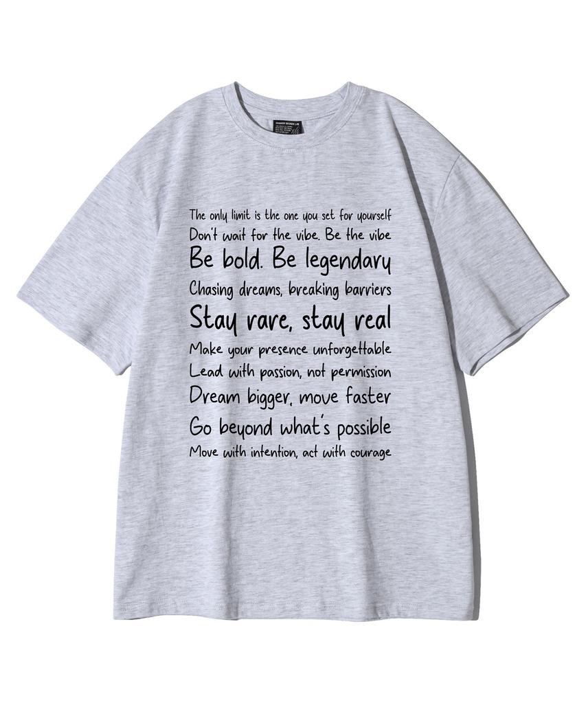 ELIMENO El Stay Short Sleeve T-Shirt 4 Colors (Type B)