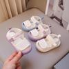 Baby Sandals Soft Sole Anti-Slip Comfortable Walking Shoes for Toddler 2025 Summer New Boys Girls Beach Shoes Cute Candy Color